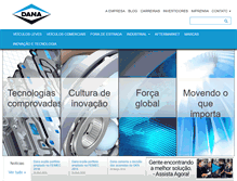 Tablet Screenshot of dana.com.br